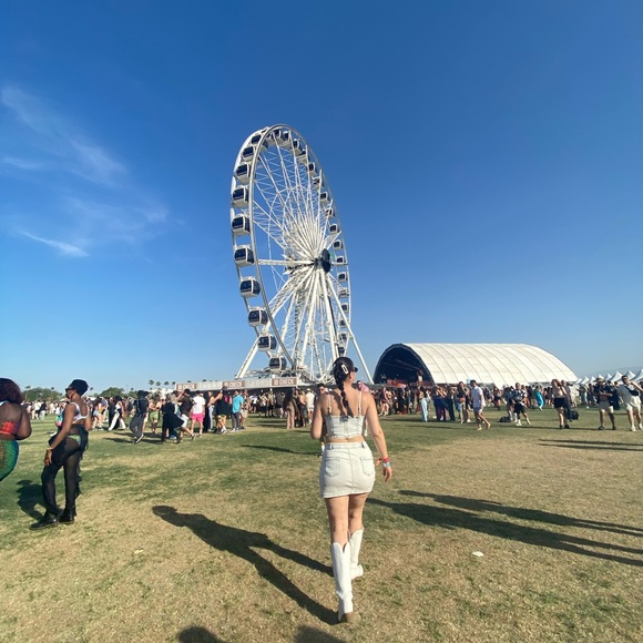 Jean set with pearls - Picture 2 of 8